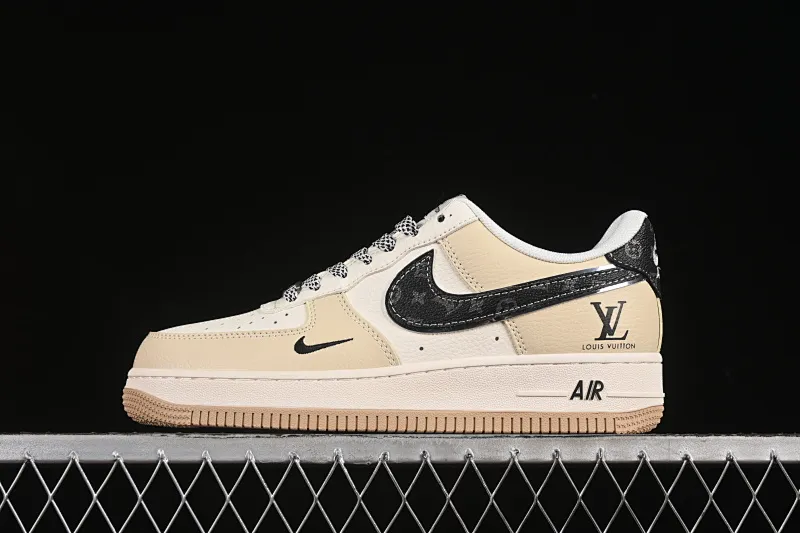 All categories Nk Air Force 1 Air Force series Nk Air Force 1 Low Air Force low-top Nike Air Force 1'07 Low LV joint milk tea Air Force 1 low-top casual sneakers ZH2598-308